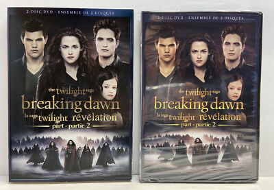 NEW The Twilight Saga: Breaking Dawn Part 2 DVD, 2-Disc Set with Slip Cover