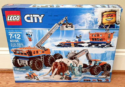 LEGO City Arctic Mobile Exploration Base 60195, New Sealed - Damaged Box
