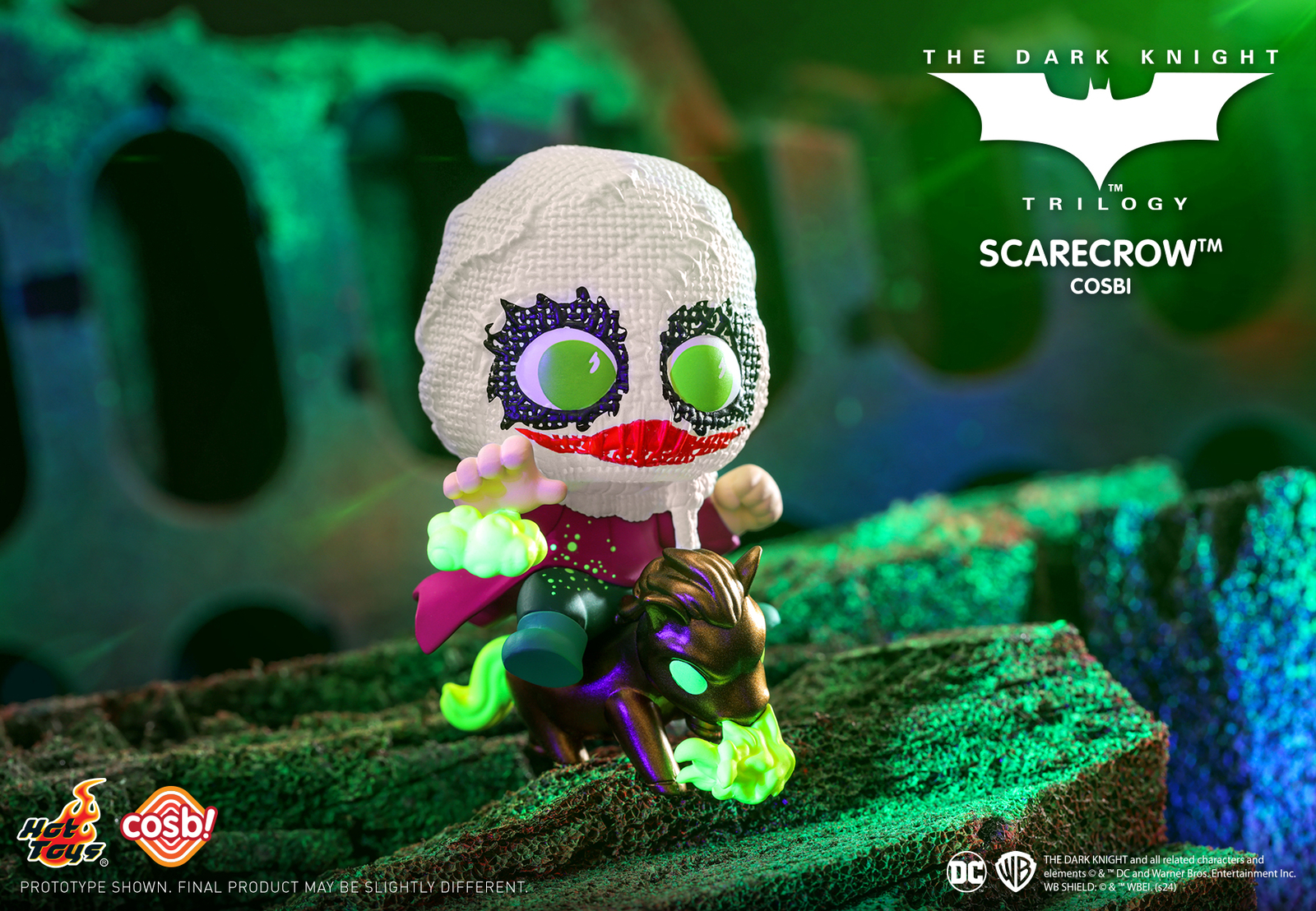 Hot Toys The Dark Knight Trilogy Jokerized Cosbi Collection