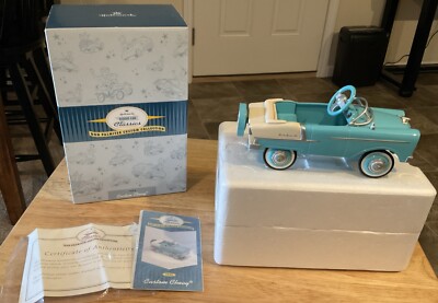 Hallmark Kiddie Car Classics  1955 Custom Chevy  Metal LE # d W/Box COA