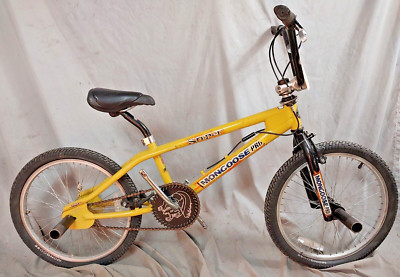 Mongoose yellow bike hot sale