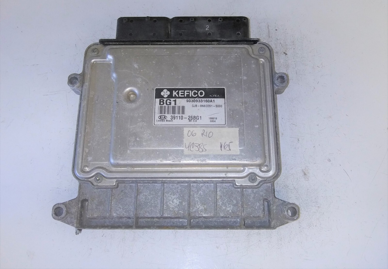 2006 Kia Rio ECU Computer ECM 39110-26BG1 Engine Control