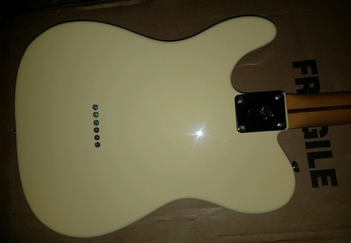 Fender Telecaster Blonde Maple Custom Partscaster 70's Style with gig bag