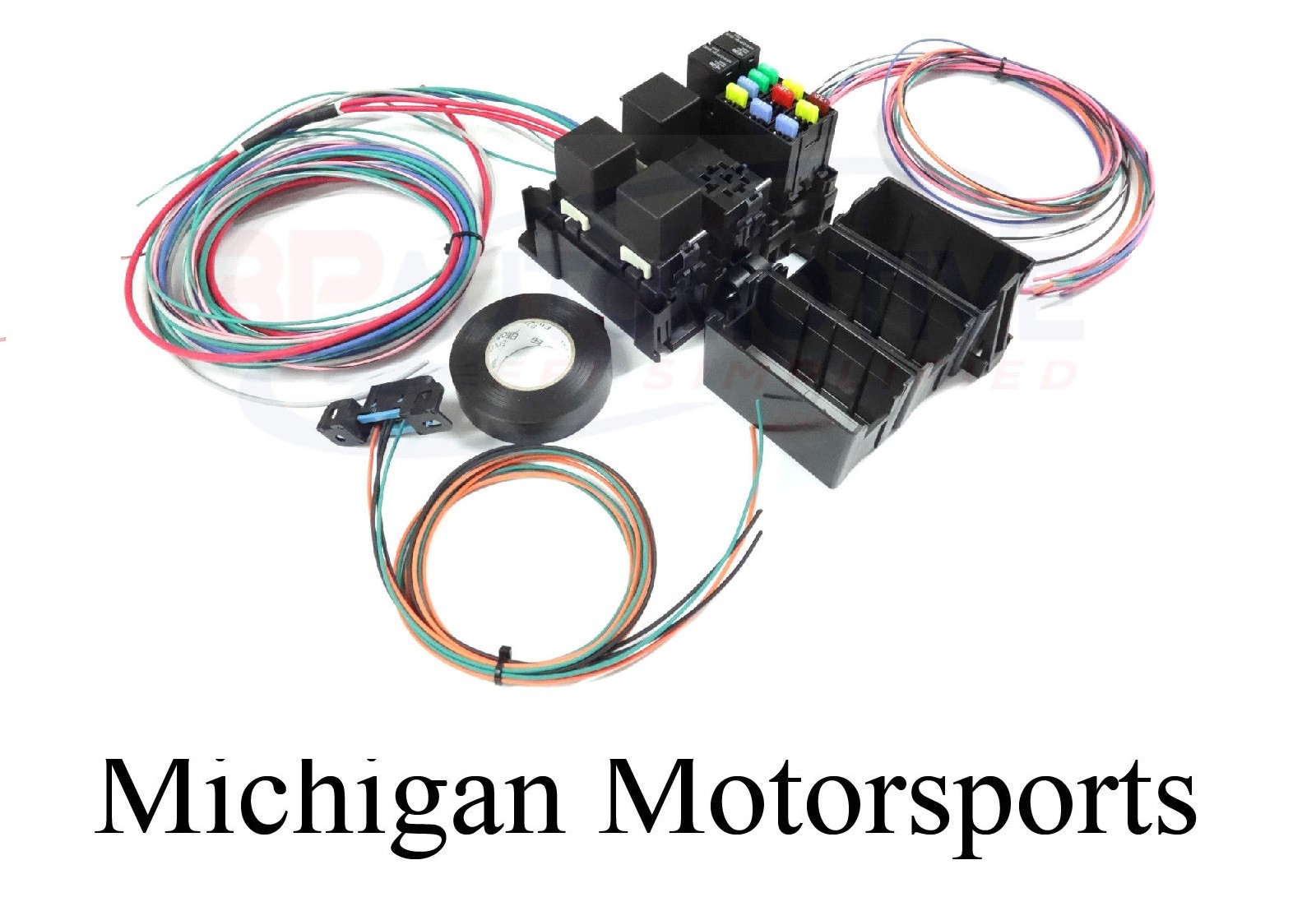 Ls Swap Wire Harness Fuse Block With Fans Stand Alone Wiring Harness