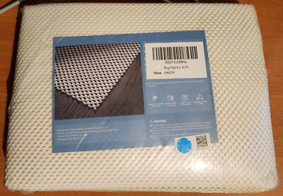 Veken VK076 Non-Slip Area Rug Pad Gripper - White