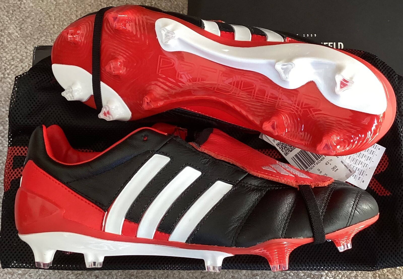 シューズ Predator Mania 'Made In Germany' Adidas Predator Mania FG Made in Germany - Core Black