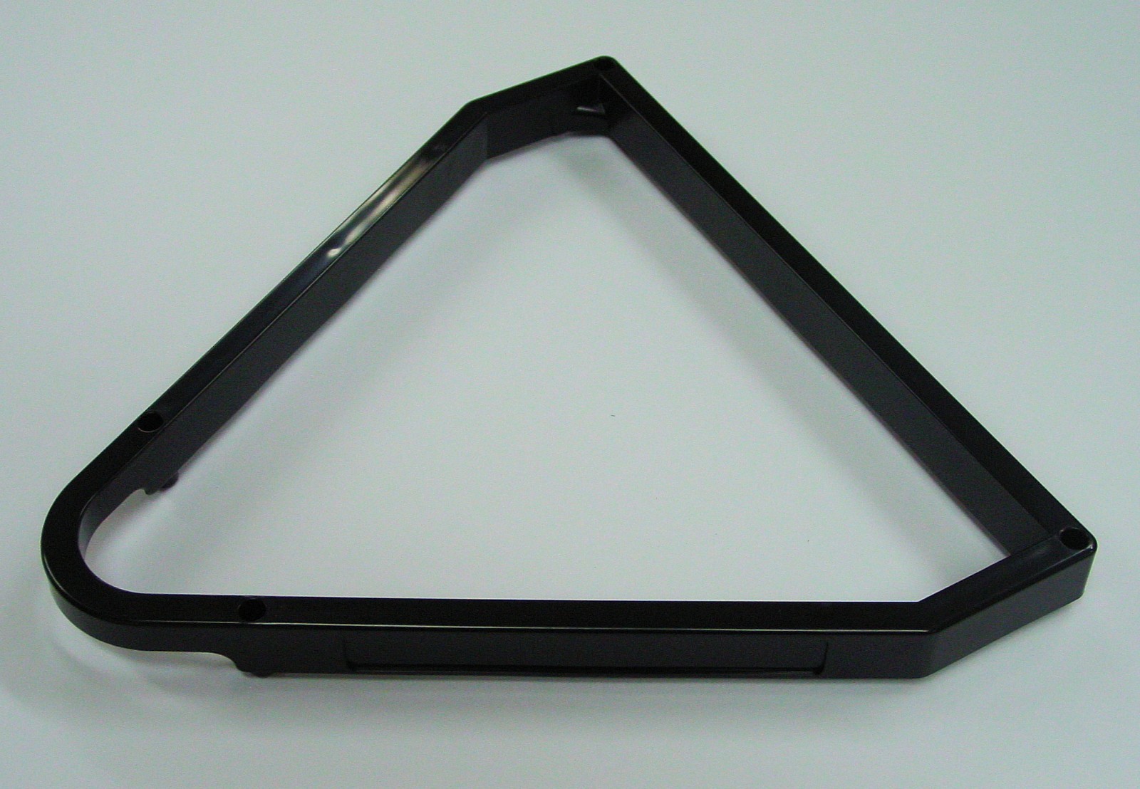 VICE RACK billiard ball rack - pool ball rack - 8-ball rack Black ABS plastic