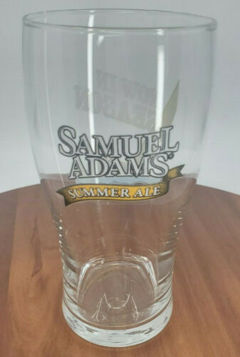 Samuel Adams - Summer Ale - Now in Season - Beer Glass - Sailboat - Sam Adams