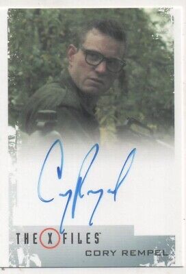 The X-Files Auto Trading Card Cory Rempel "Young Walter Skinner"