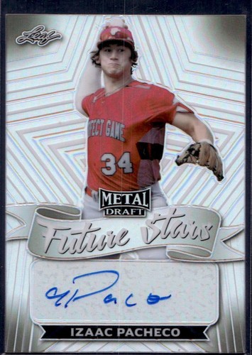 2021 Leaf Metal Draft - Izaac Pacheco #FS-IP1