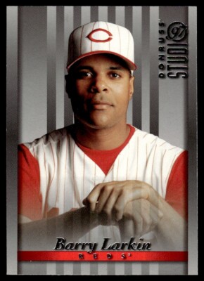 メジャーリーグ　カード　Barry Larkin 1997 Studio Baseball Card Barry Larkin Cincinnati Reds #9 | eBay