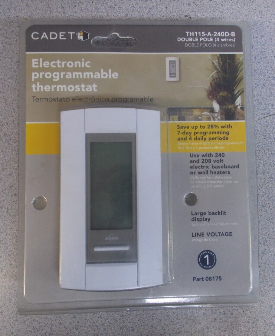 Cadet Programmable Thermostat Homethermostat