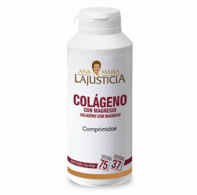 Ana Maria Lajusticia Collagen with Magnesium / Colageno con Magnesio 450 Tablets