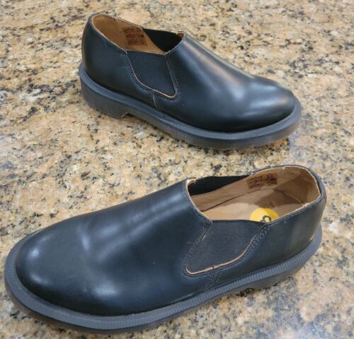 Dr Martens Louis Mens 4 Womens 5 Comfort Shoes Slip On Loafers Brown  Leather New