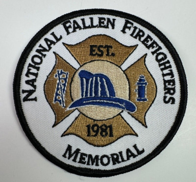 National Fallen Firefighters Memorial 3.5'' Fire Patch G4