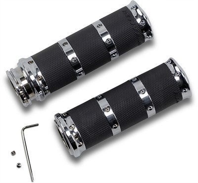 Performance Machine 1'' Contour Motorcycle Grips 82-19 Harley Touring Softail XL