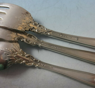 Chantilly by Gorham Sterling Silver Place Size Flatware Set 12 Service 48 Pcs