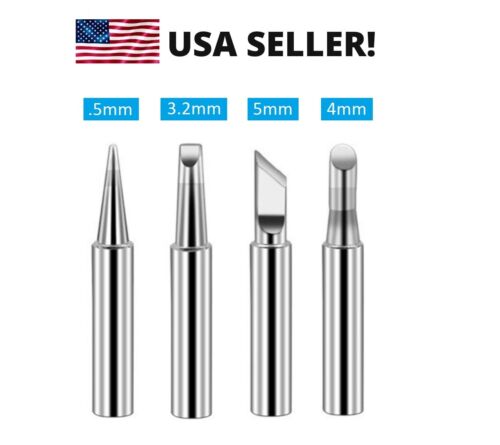 5 High Quality Replacement Tips For Milwaukee M12 Soldering Iron 2488-20 Tip