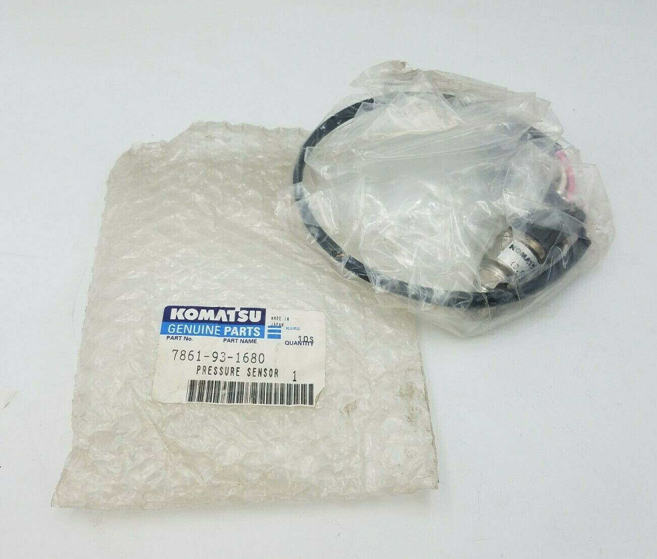 Komatsu 7861-93-1680 Pressure Sensor Heavy Duty Equipment