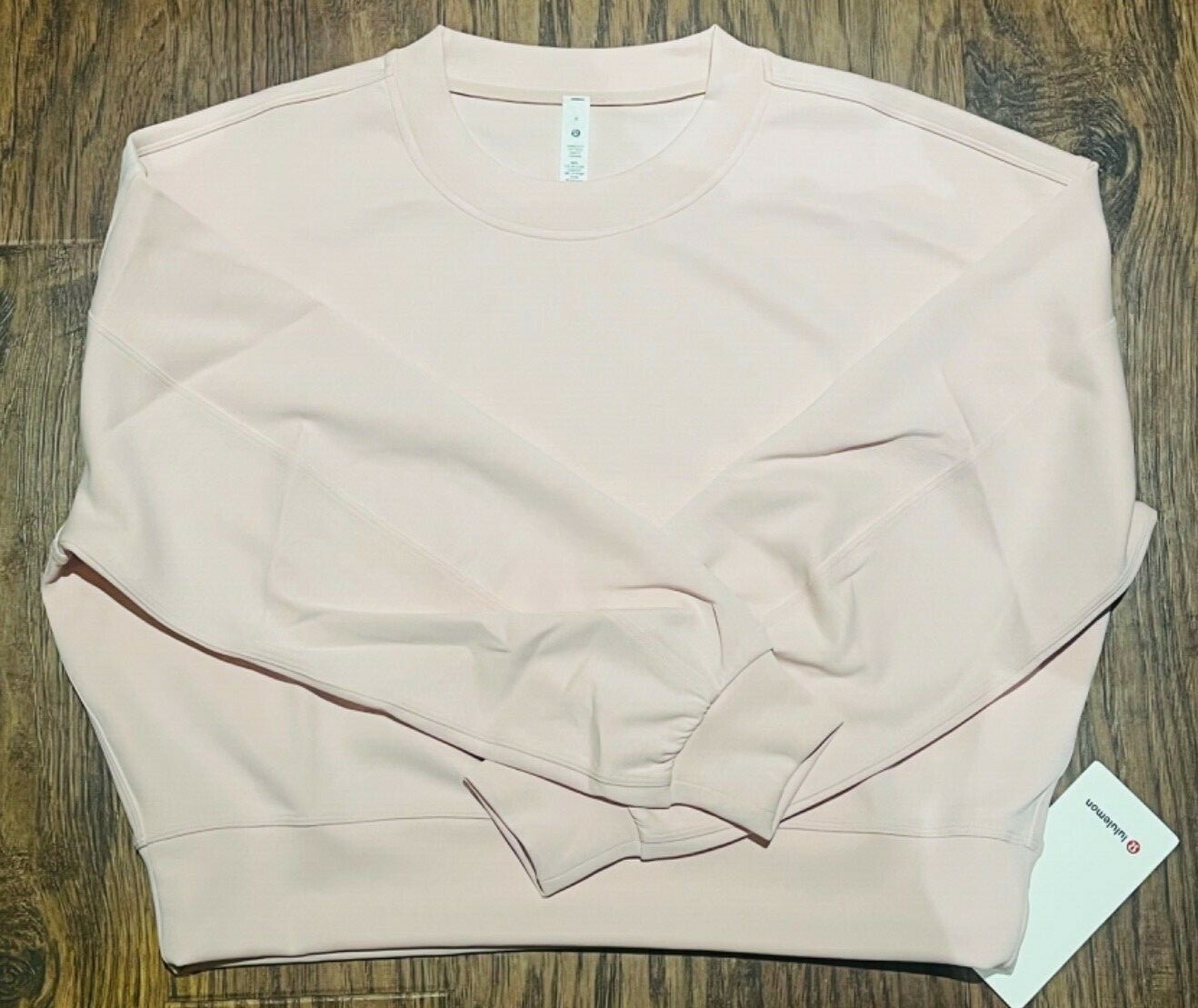 NEW Lululemon Perfectly Oversized Cropped Crew Softstreme