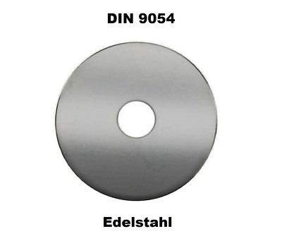 Karosseriescheiben Unterlegscheiben DIN 9054 4,3x12 - 12,5x40 Edelstahl A2  V2A