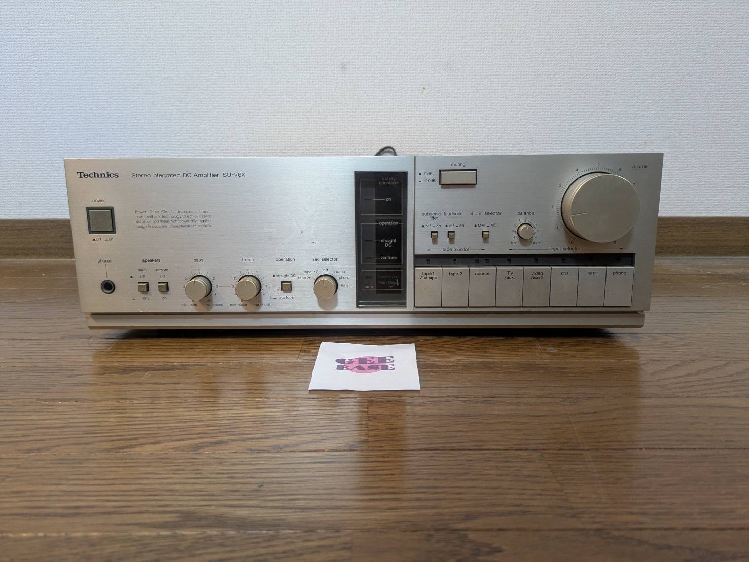 Technics SU-V6X ステレオインテグレーテッドDCアンプ $_57.JPG?set_id=880000500F