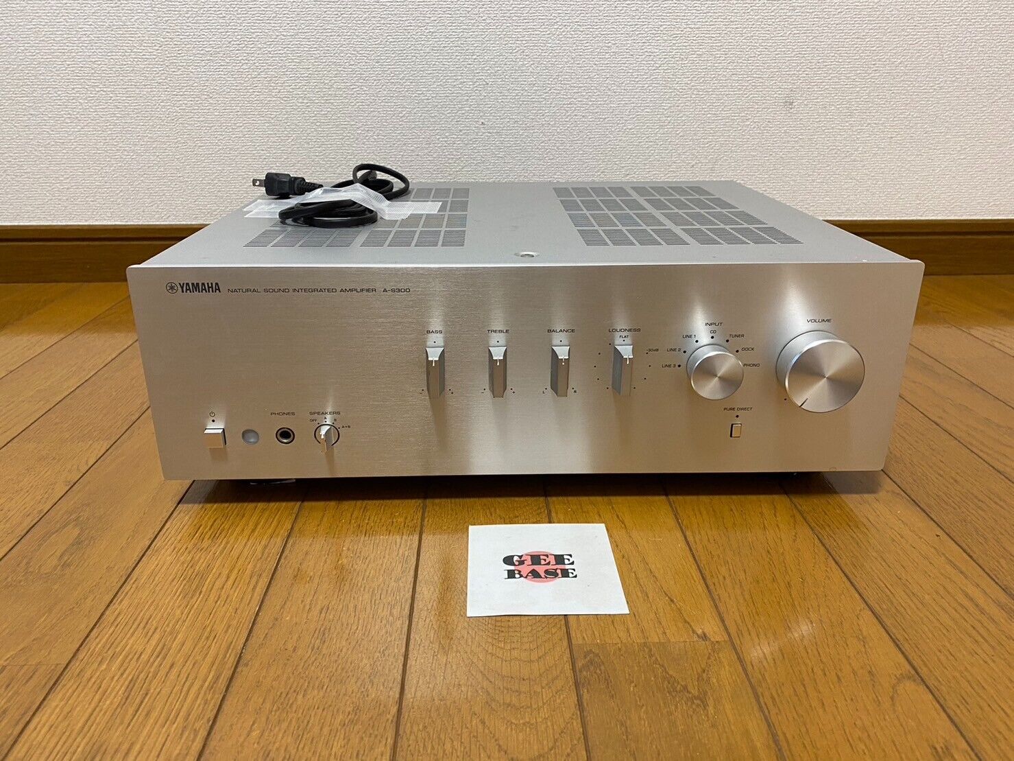 Yamaha A-S300 2 Channel Power Amplifier Natural Sound Yamaha A-S300 2 Channel Power Amplifier Natural Sound