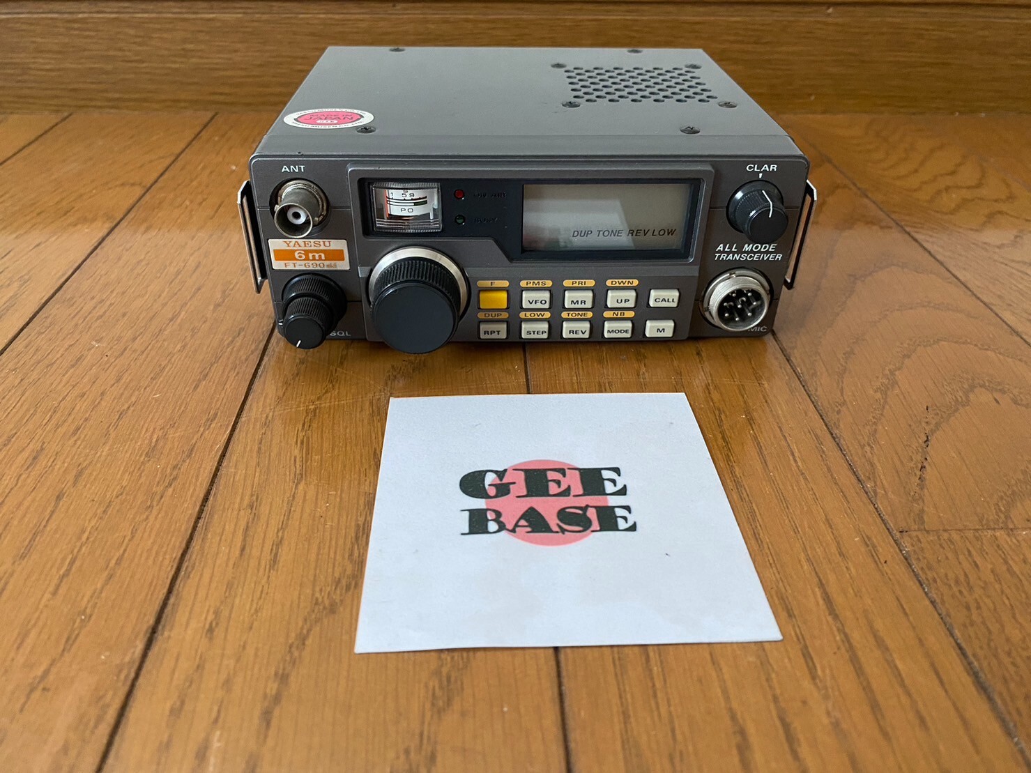 YAESU FT-690 MKⅡ 50MHz Portable Machine Tested Free YAESU FT-690 MKⅡ 50MHz Portable Machine Tested Free