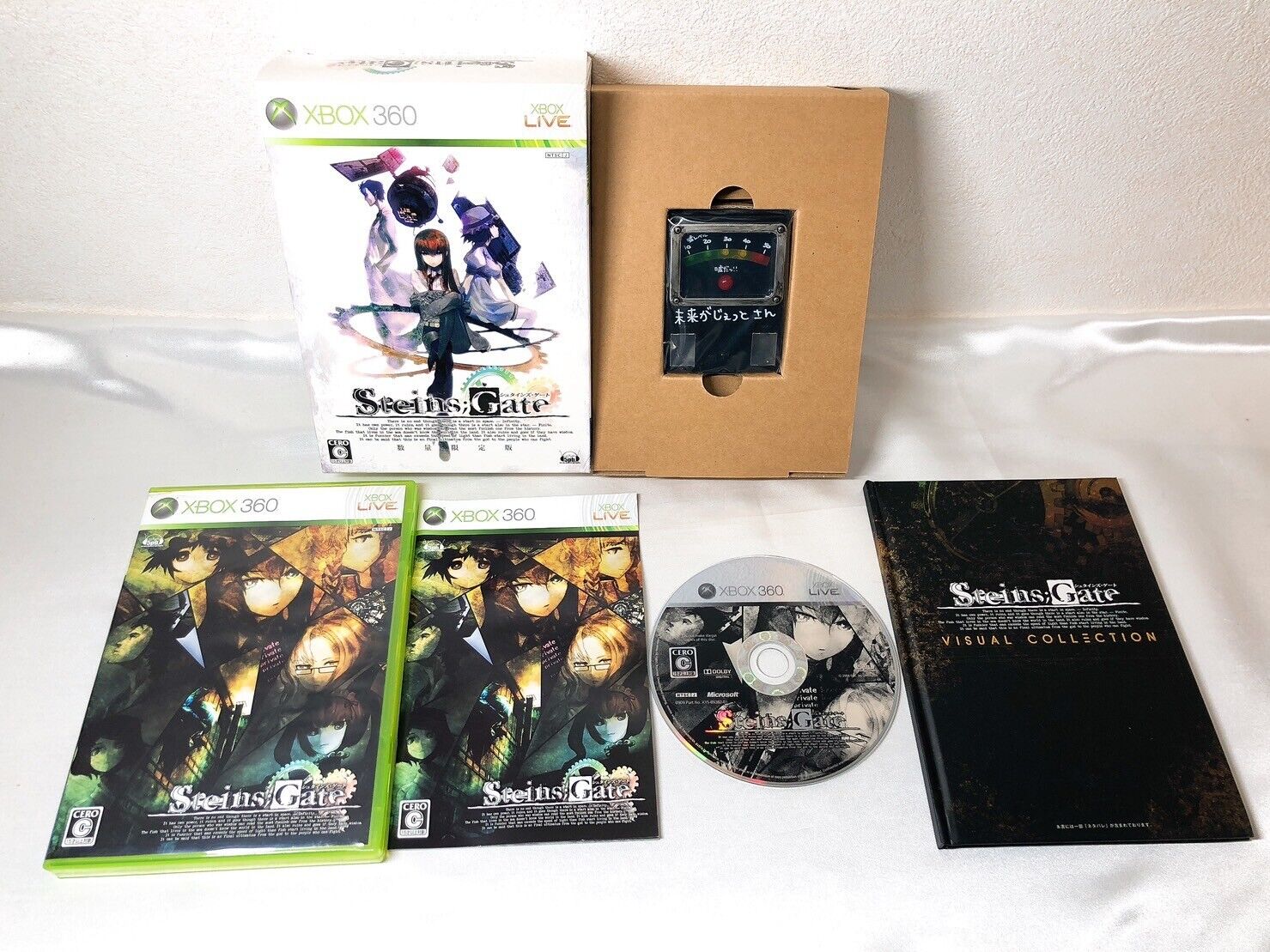 Xbox 360 Steins;Gate Limited Edition Import Japan Platinum Xbox 360 Steins;Gate Limited Edition Import Japan Platinum