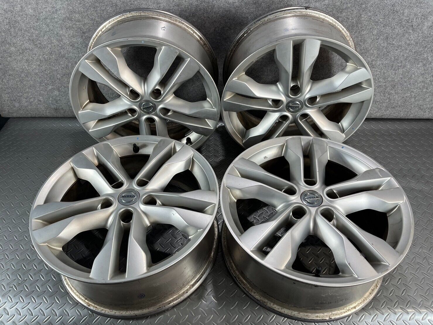 NISSAN ENKEI T31 NT31 X-TRAIL ROGUE 17INCH 5HOLE ALLOY NISSAN ENKEI T31 NT31 X-TRAIL ROGUE 17INCH 5HOLE ALLOY