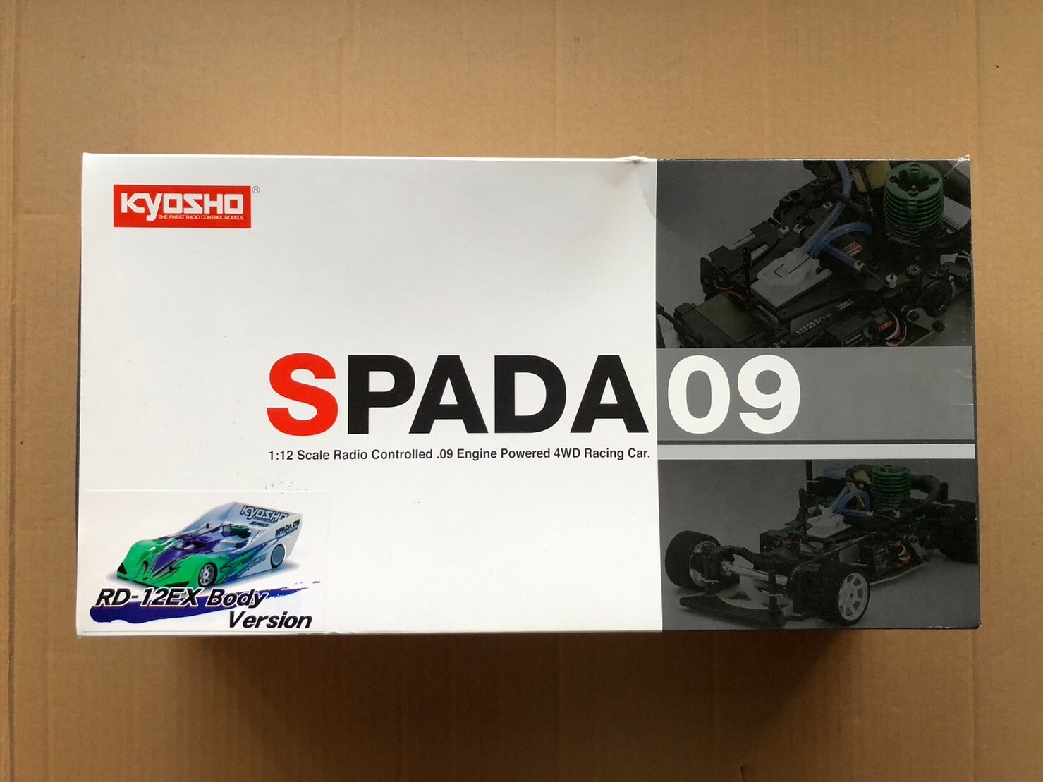 KYOSHO 31323R-B 1/12 GP SPADA 09 RD-12EX w/SIRIO S09R ENGINE
