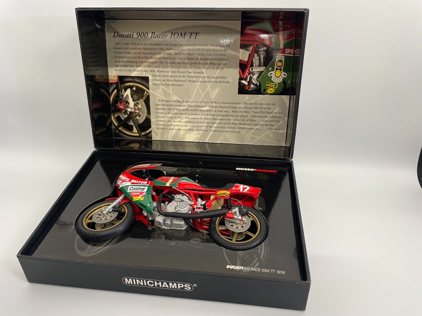 Minichamps ドゥカティ900 IOMTT 1978年　1/12 希少 Minichamps ドゥカティ900 IOMTT 1978年 1/12 希少の通販 by