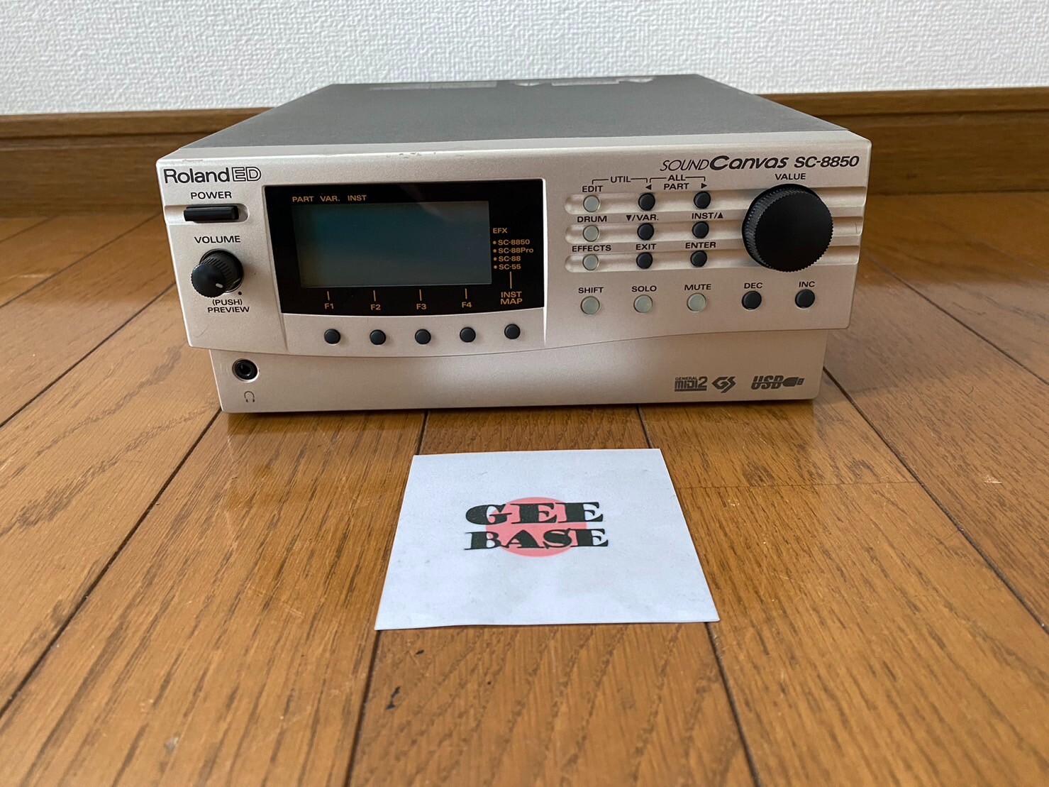 Roland ローランド SOUND Canvas SC-8850（: Roland SC-88 Sound