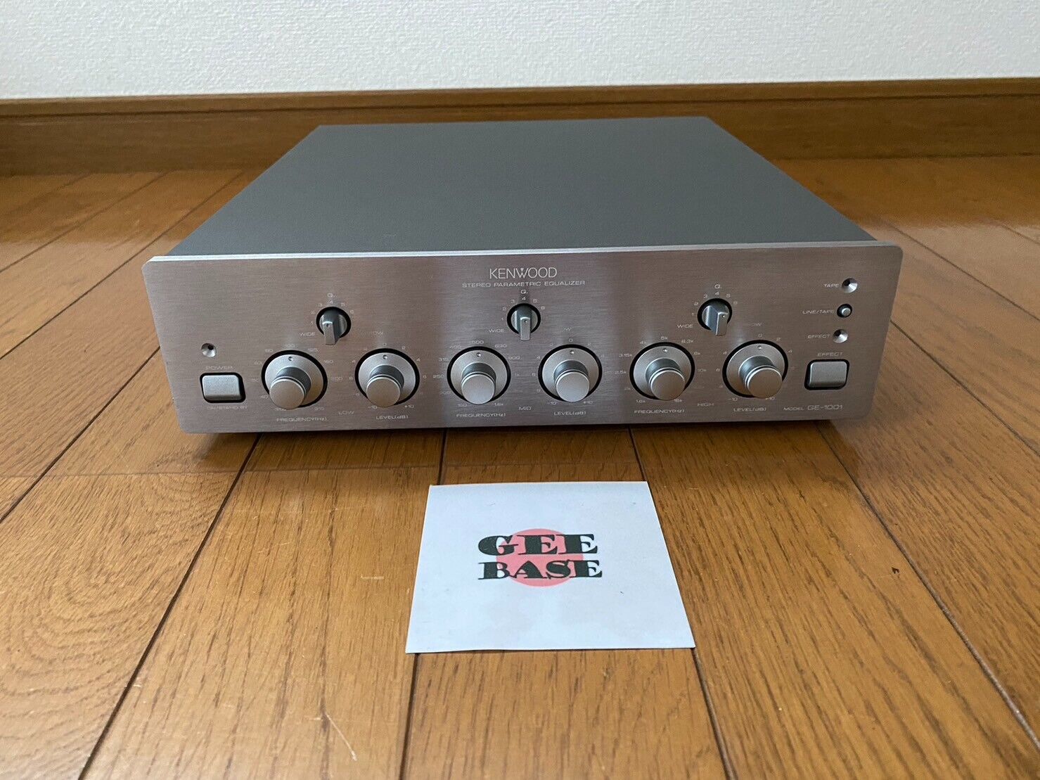 KENWOOD GE-1001 Parametric Equalizer Used Tested | eBay KENWOOD GE-1001 Parametric Equalizer Used Tested | eBay