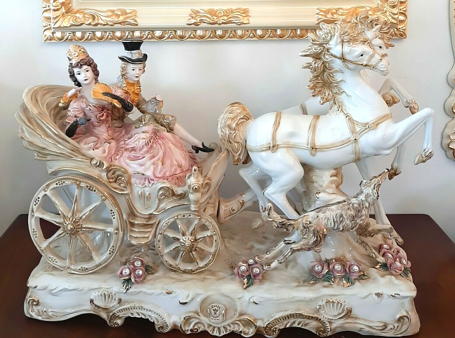 カポディモンテ　CAPODIMONTE 、馬車を引く紳士とプリンセス $_57.JPG?set_id=8800005007