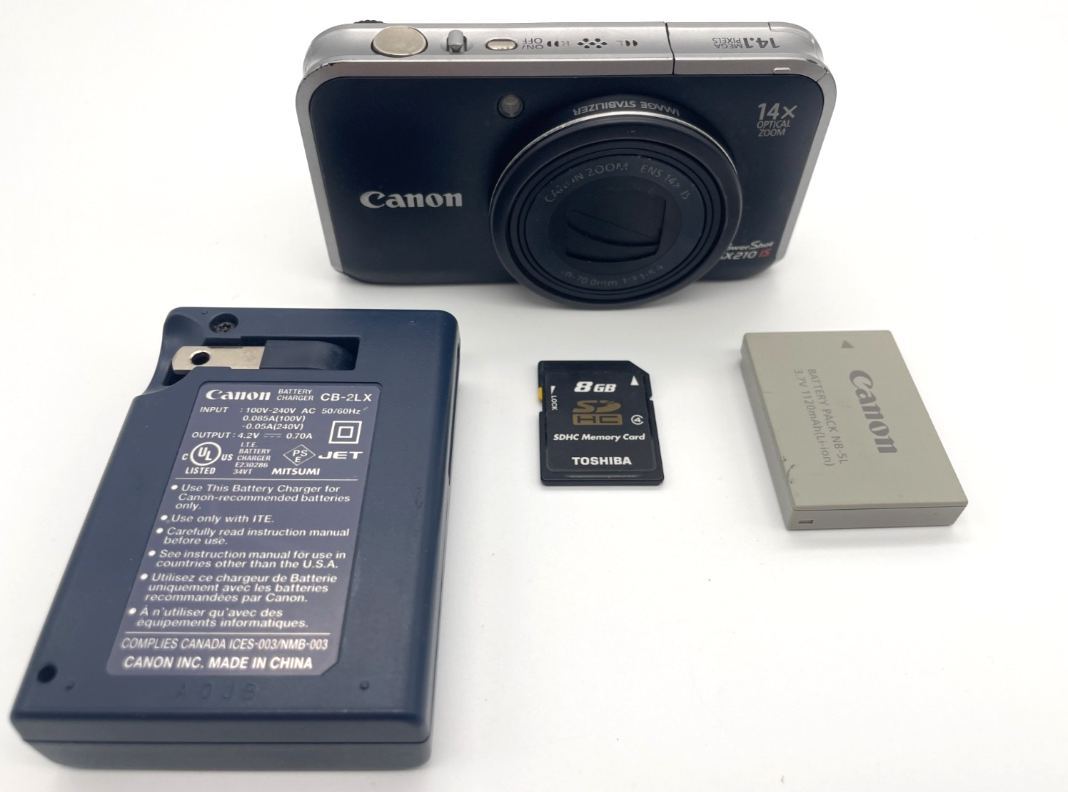 Tested] Canon PowerShot SX210 IS black Compact Digital