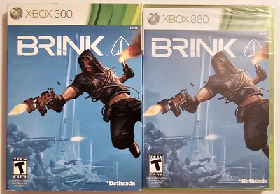 BRINK XBOX 360 with SLIP COVER BRAND NEW FACTORY SEALED FAST SHIPPING 