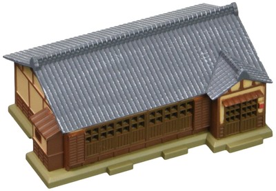 Rokuhan Z Scale S026-1 Tile Roof House Gray
