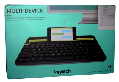 Logitech 920-006342 K480 Bluetooth Multi-Device Wireless Keyboard - Black