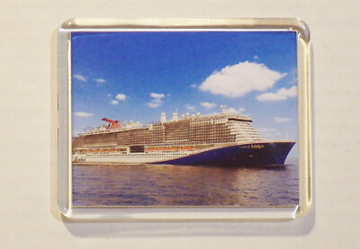 REFRIGERATOR MAGNET CARNIVAL JUBILEE #1 CRUISE SHIP - 3.5 x 3 