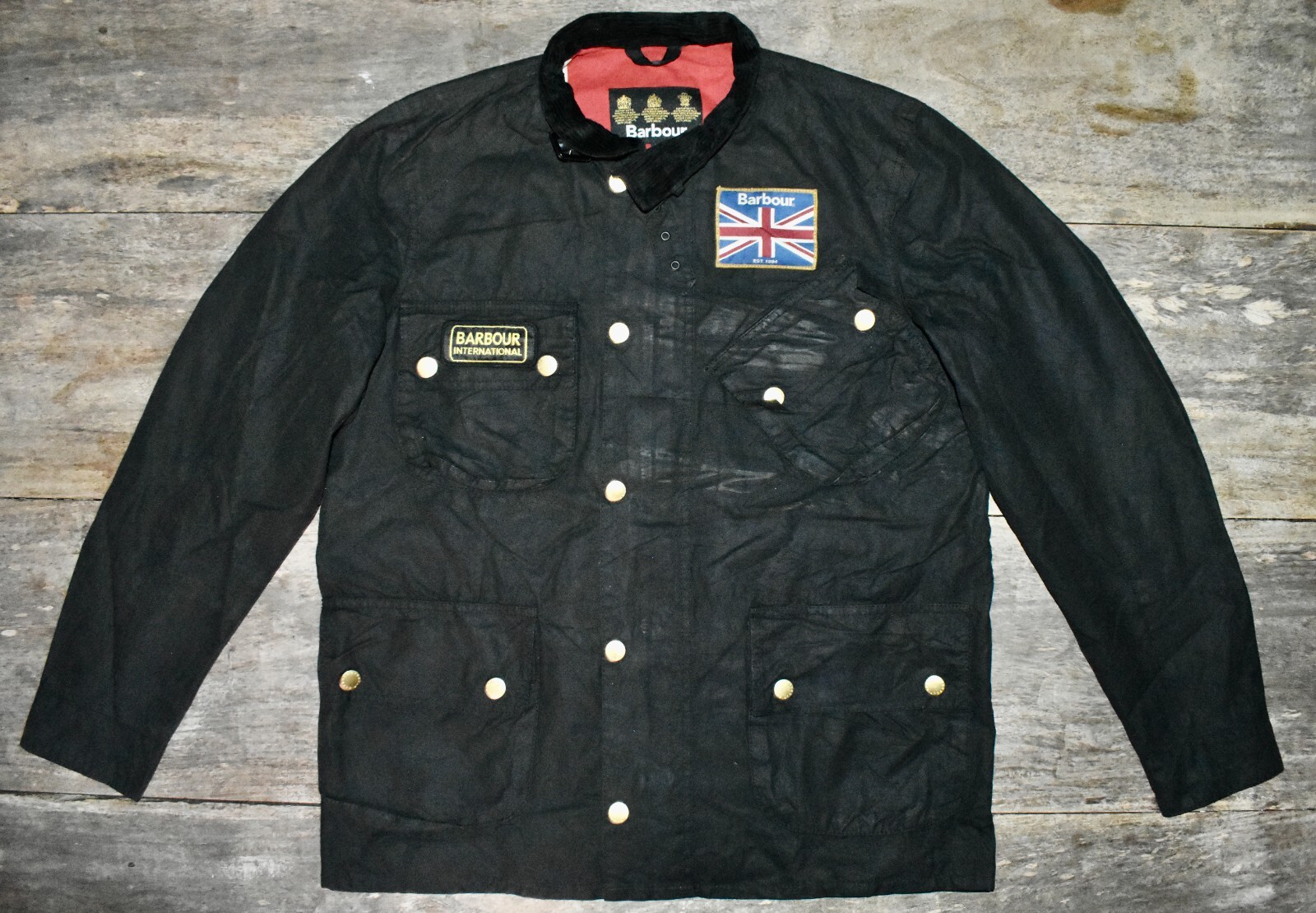 barbour international motorcycle jacket