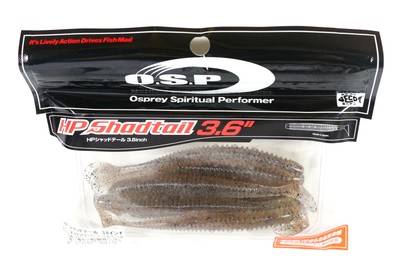 OSP Soft Lure HP Shad Tail 3.6 Inches TW-117 (2772)