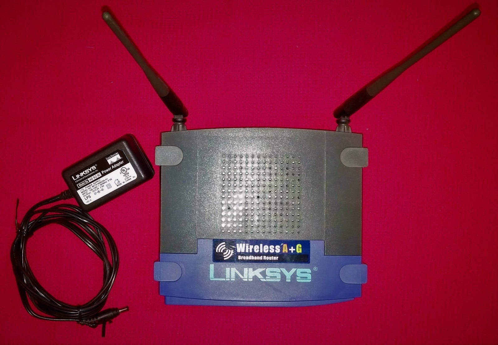 WRT55AG Version: 2 - LINKSYS Dual-Band Wireless A+G Broadband Router