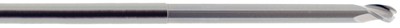 1/8'' Ball End, .187'' LOC, 1.500'' Long Reach 3FL Carbide End Mill Melin USA H0913