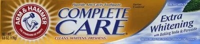 Arm & Hammer Complete Care Toothpaste Fresh Mint Whole Mouth Protection 6.0oz