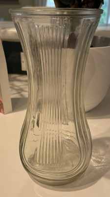 RARE VINTAGE * HOOSIER * 10  *** 4087-B *** Tall Glass Vase