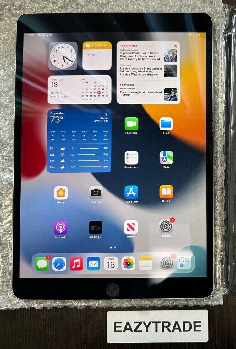Apple iPad Pro 1st Gen 256GB, Wi-Fi, 10.5in - Space Gray Apple iPad Pro 1st Gen 256GB, Wi-Fi, 10.5in - Space Gray