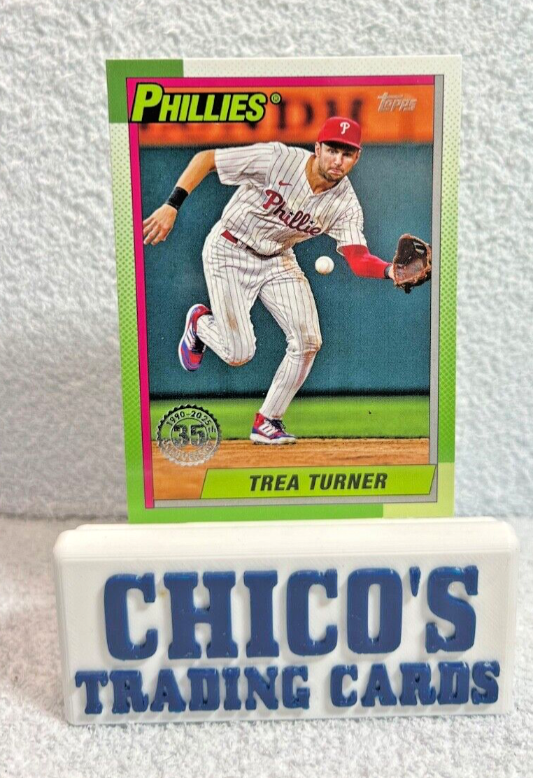 5シリ　topps wbc 2023 TREA TURNER ターナー 2023 Topps Tribute Trea Turner Tribute to Nicknames 