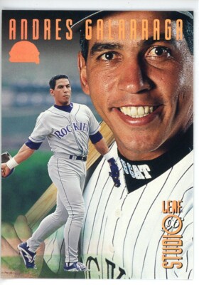 1996 Leaf Studio Press Proof Bronze #124 Andres Galarraga Rockies /2000