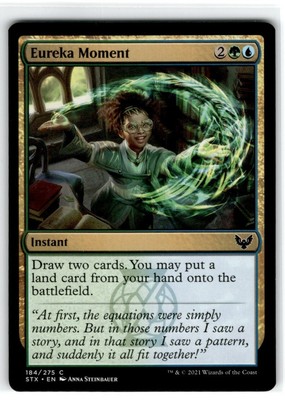 MTG Magic The Gathering Eureka Moment Common Moderately Played